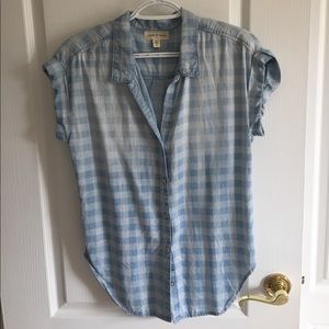 Anthropologie Cloth & Stone chambray shirt